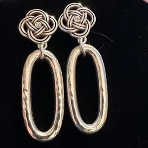 Brighton Interlok Petite Post Drop Earrings